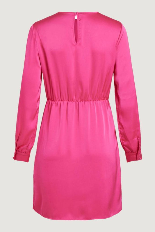Vila Clothes Pink Polyester Short