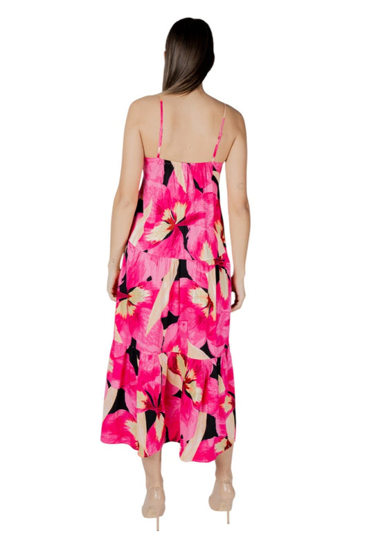 ONLY Women’s Floral Fuchsia Dress