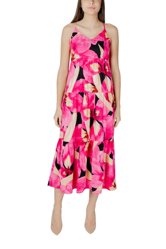 ONLY Women’s Floral Fuchsia Dress
