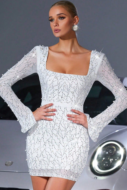 Elegant Diamonds Mini Dress