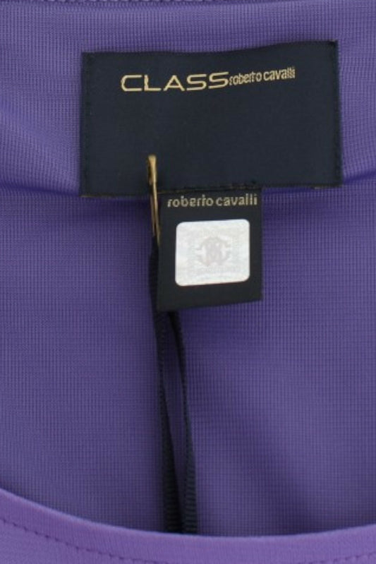 Cavalli Purple longsleeved dress