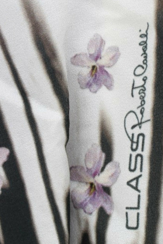 Cavalli Purple longsleeved dress