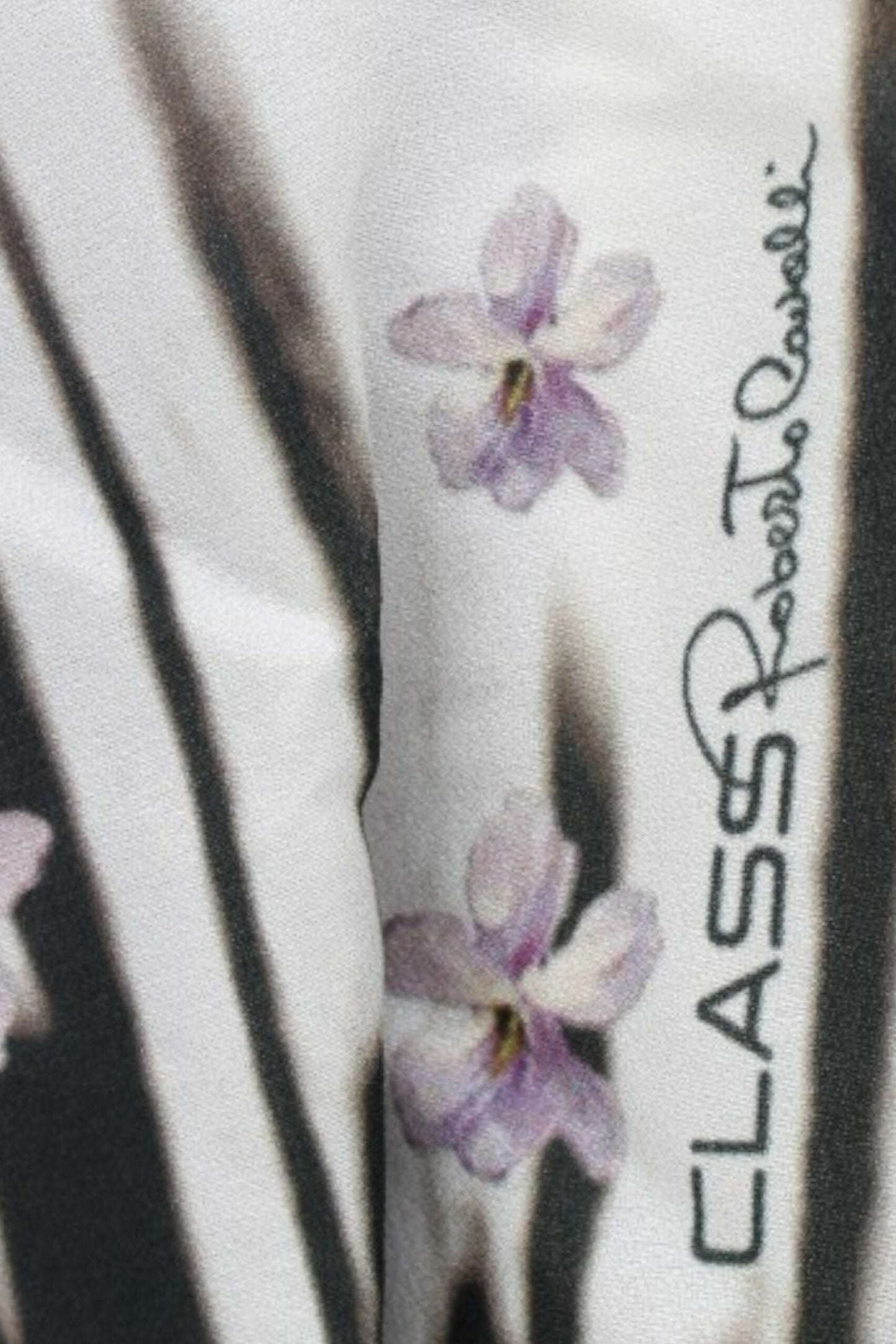 Cavalli Purple longsleeved dress