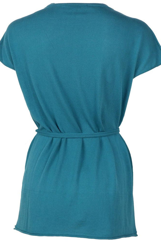 Alpha Studio Green Cotton Dress