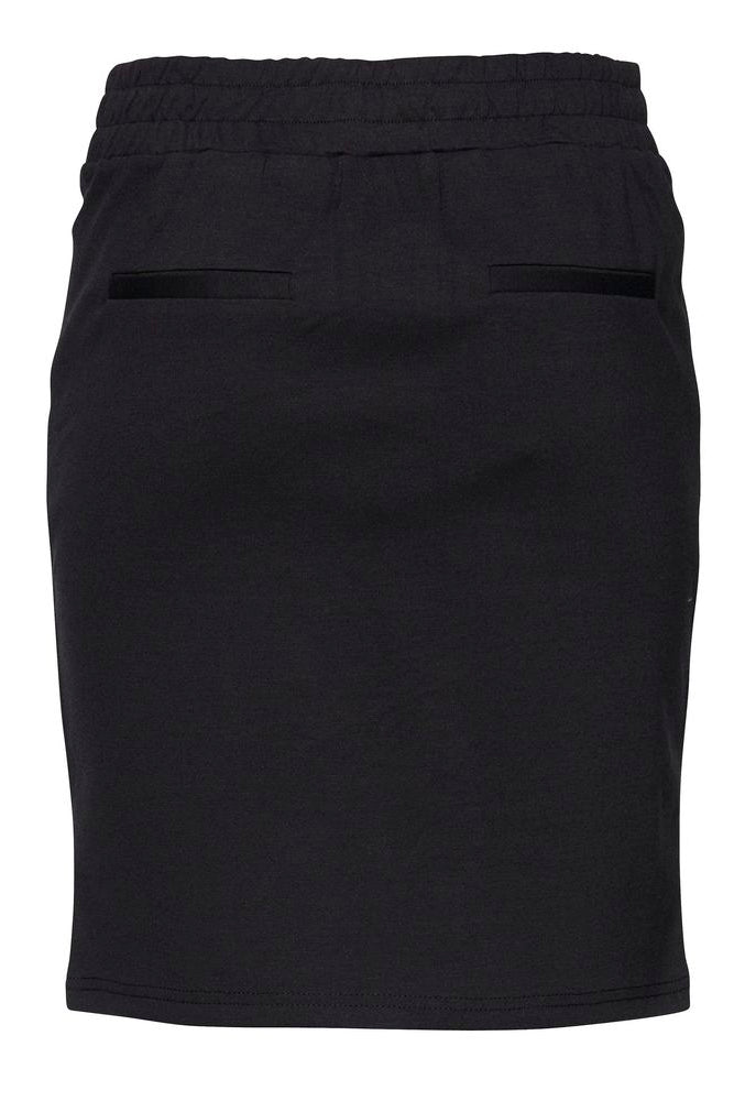 ICHI Black Polyester Mini