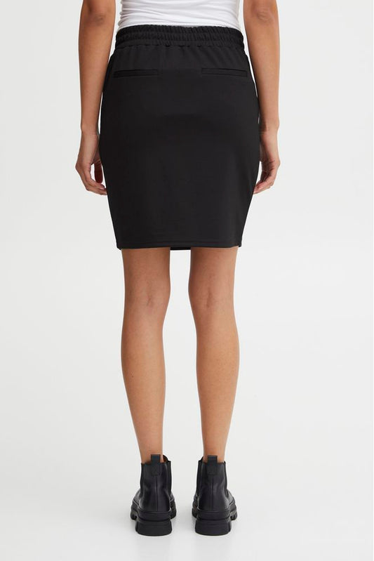 ICHI Black Polyester Mini