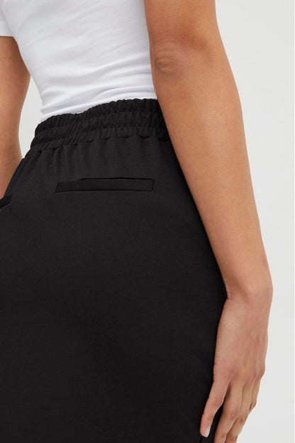 ICHI Black Polyester Mini