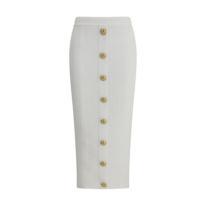 Balmain Knit midi Skirt
