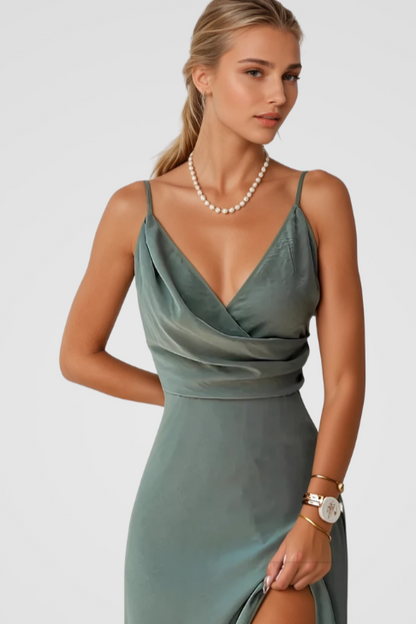 Leya | Satin-Kleid