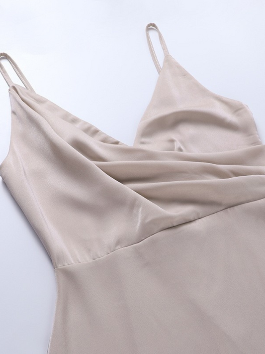 Leya | Satin-Kleid