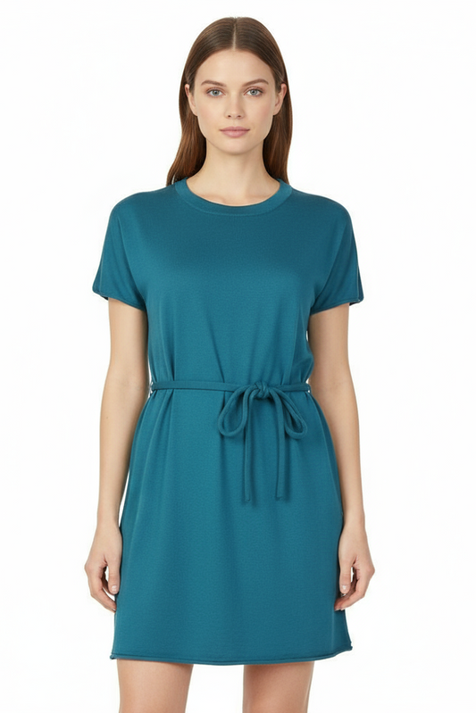 Alpha Studio Green Cotton Dress