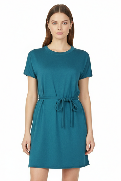 Alpha Studio Green Cotton Dress