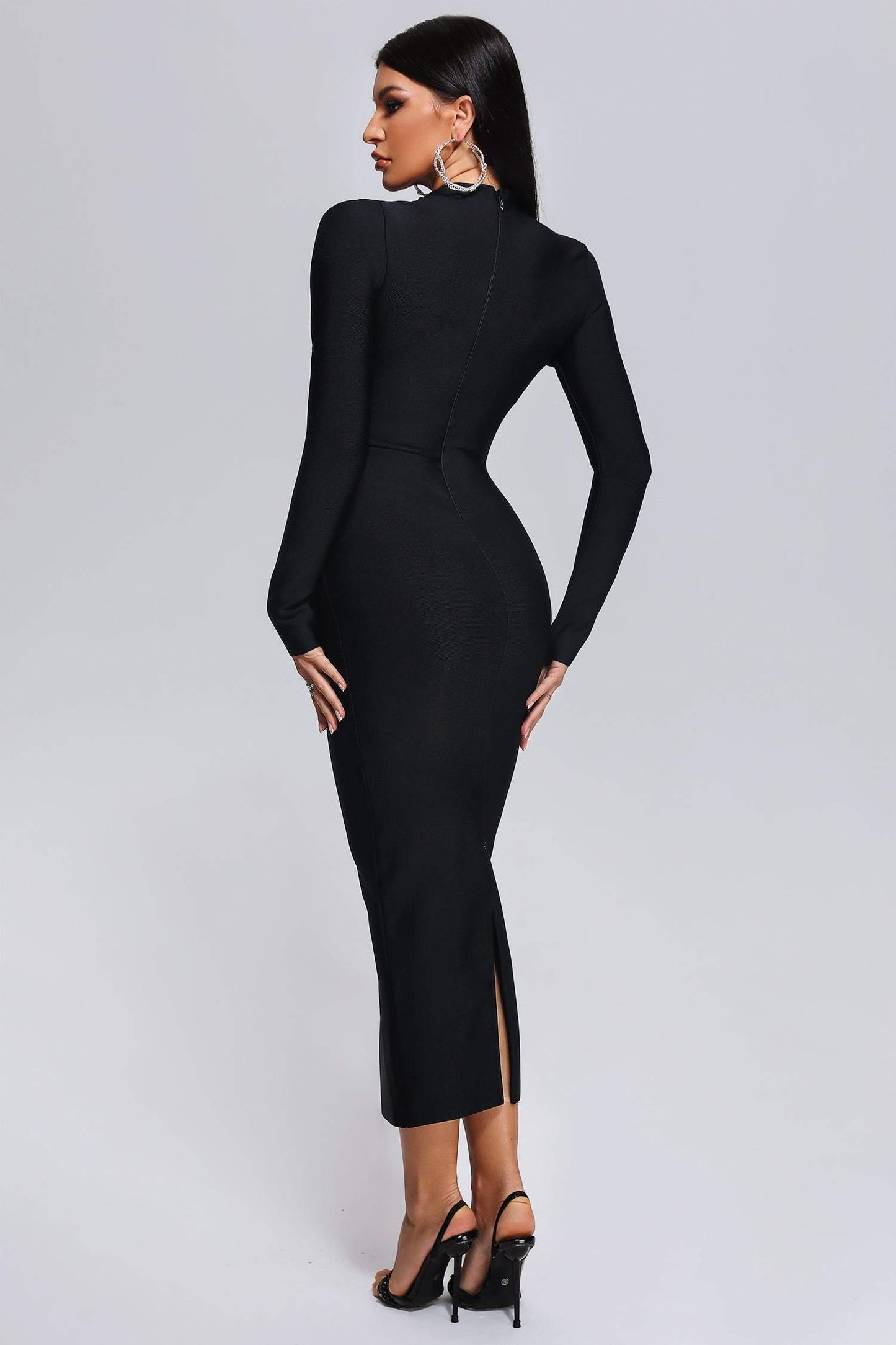 Zambezi Cutout Midi Bandage Dress